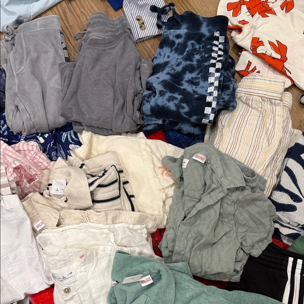 Boys Clothing Haul size 4T Janie and Jack, Zara, Jordan, Dennys, Rylee and Crew - Picture 5 of 9